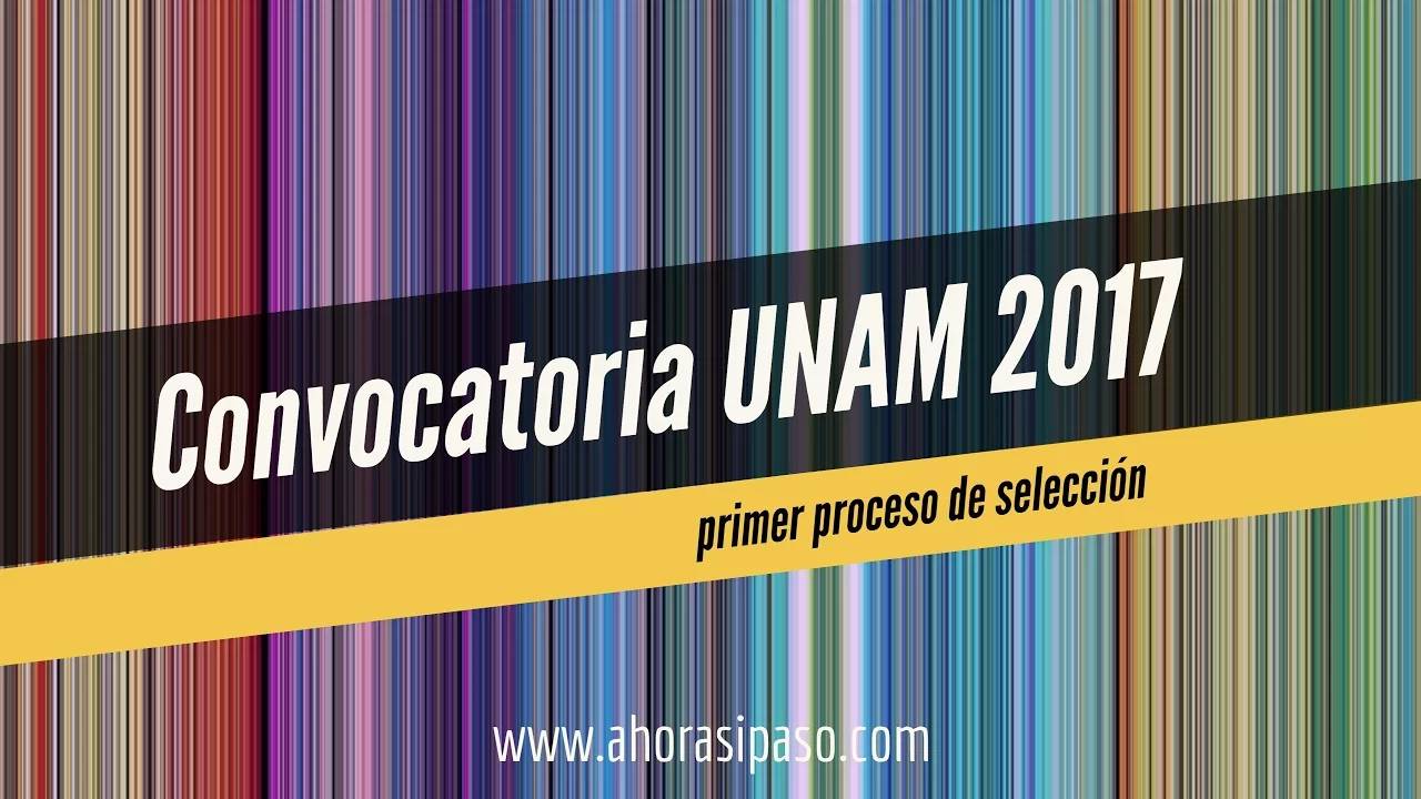 Calendario UNAM | Ingreso 2017