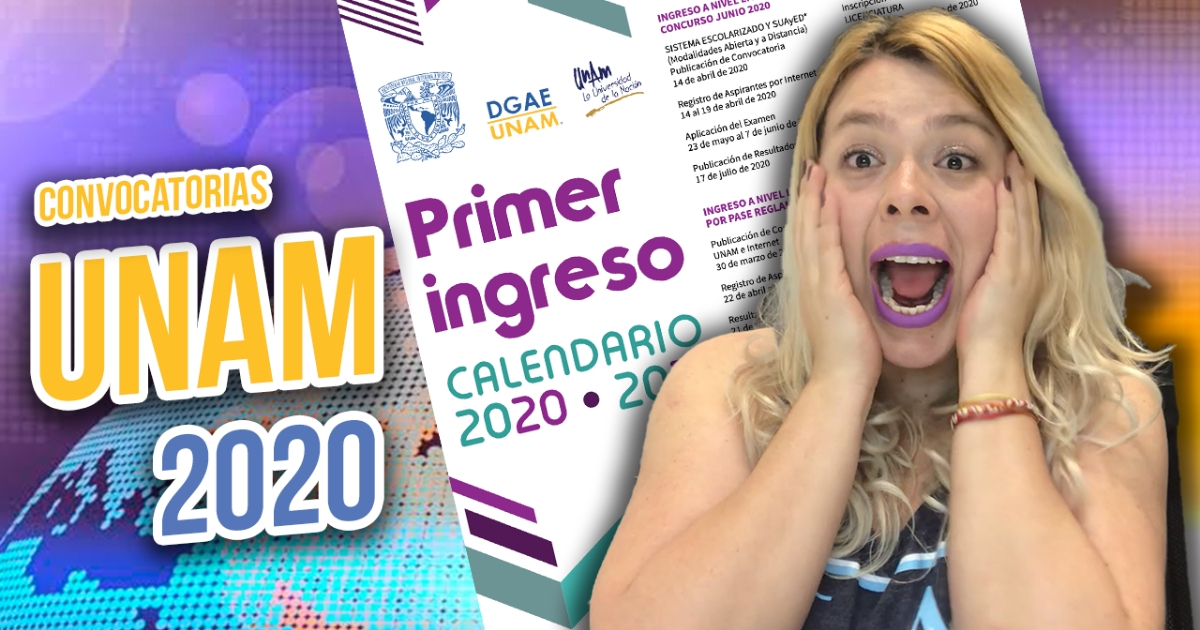 Convocatorias UNAM (Fechas oficiales) | Calendario 2020-2021