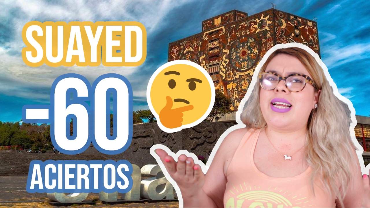 Carreras del SUAyED con menos de 60 Aciertos en la UNAM